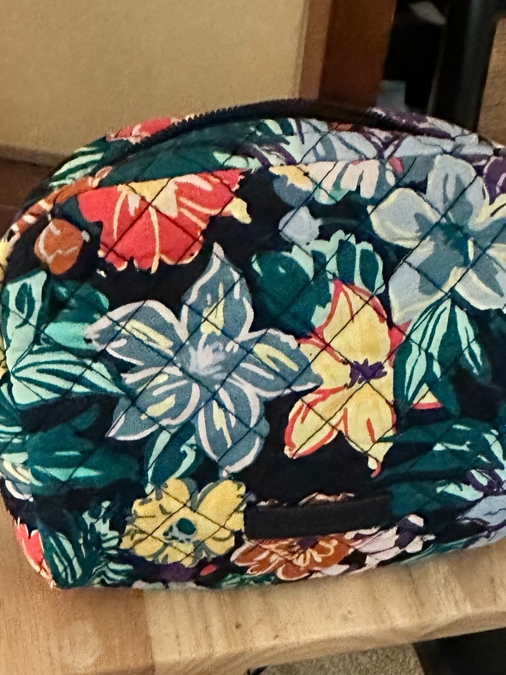 Vera Bradley Quilted Floral Cosmetic Pouch - Multicolor